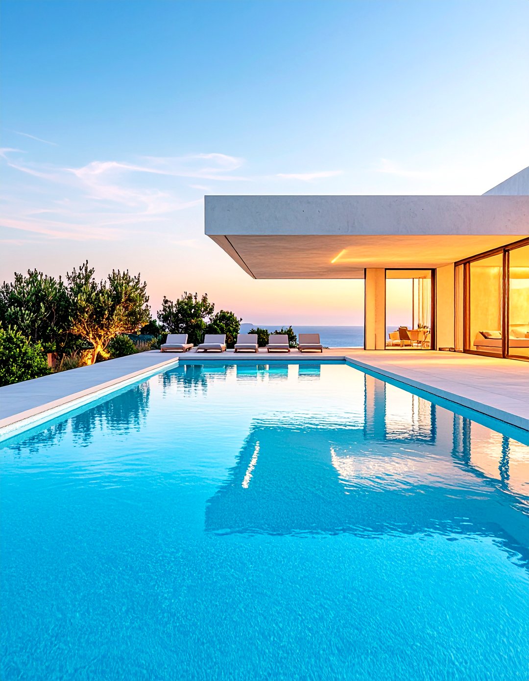 24 Concrete Pool Deck Ideas to Upgrade Outdoor Spaces - Too Much Time