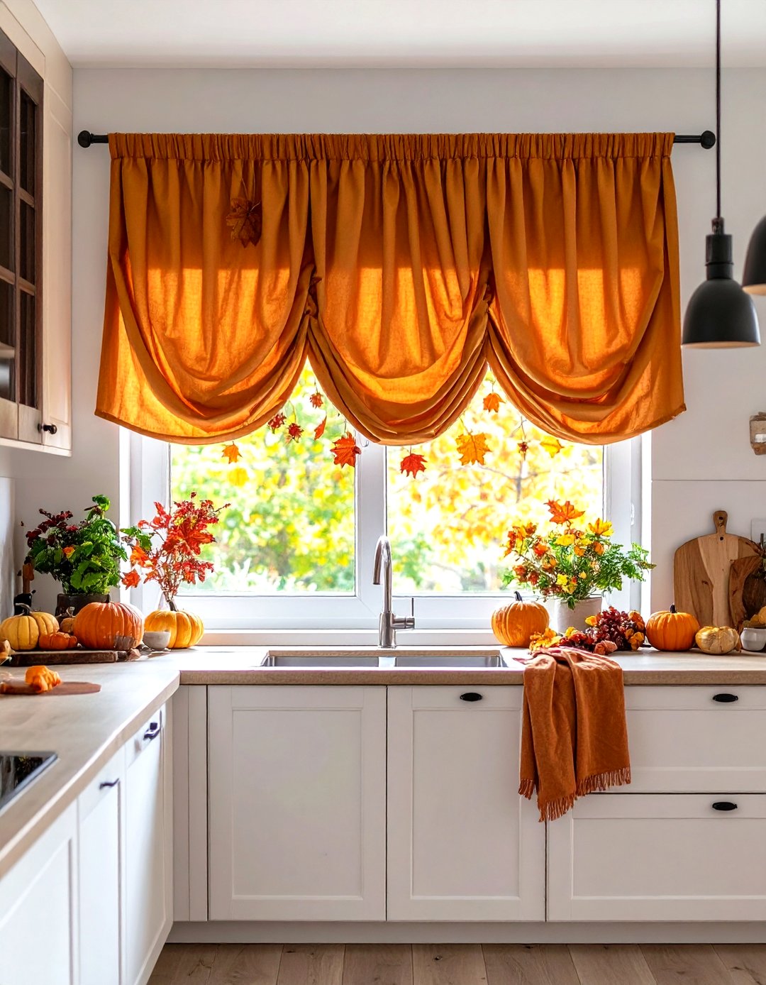 24 Kitchen Valance Ideas to Elevate Window Treatments - Too Much Time