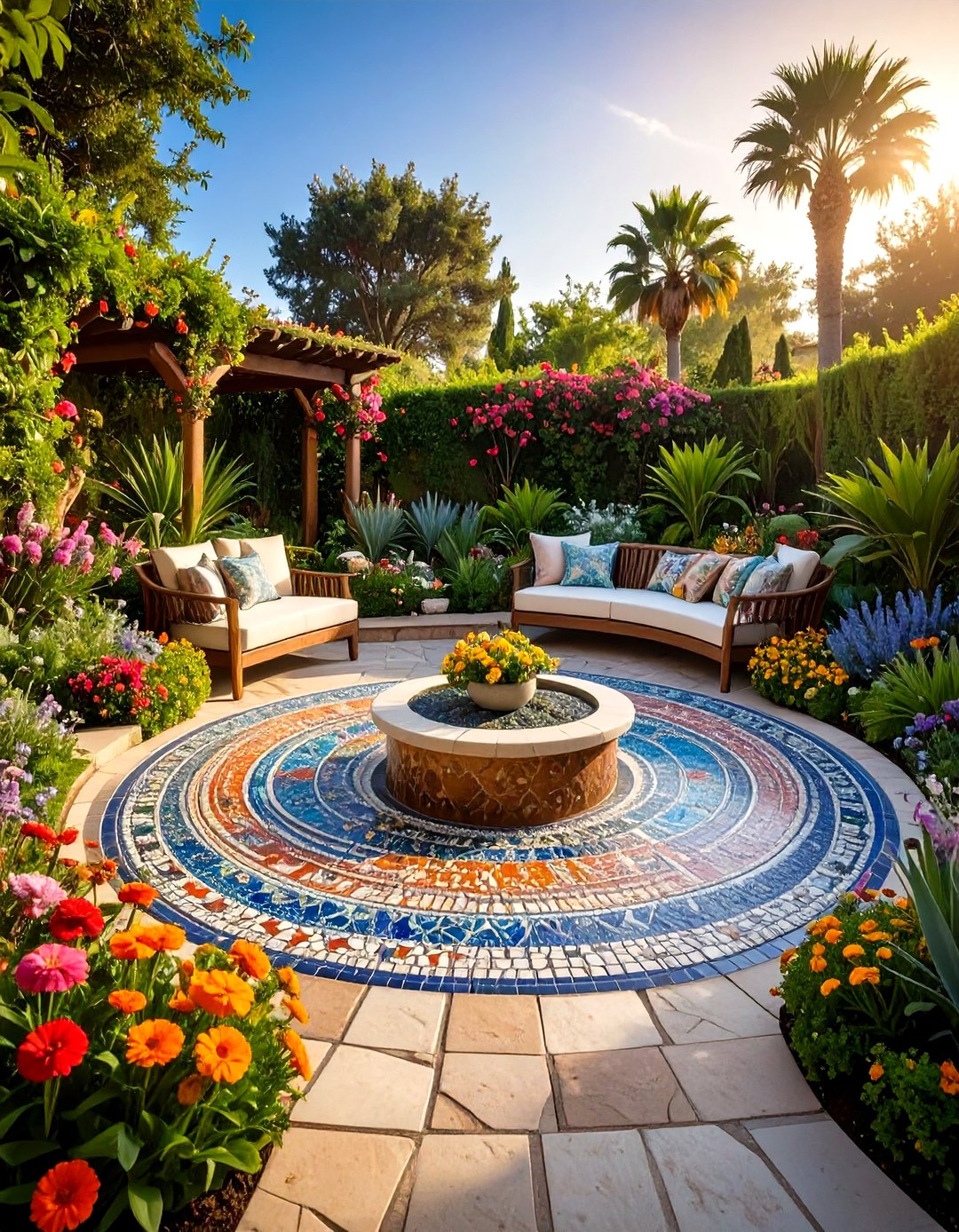 24 Semi Circle Patio Ideas and Inspiration for Outdoor - Too Much Time