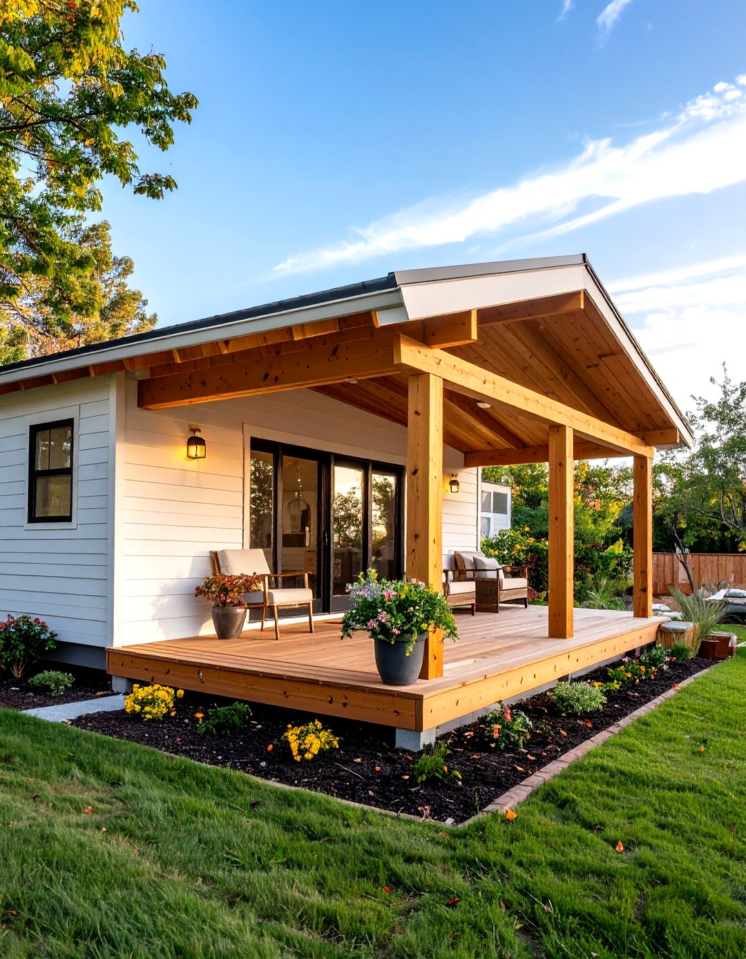 24 Mobile Home Porch Ideas: Cozy, Practical Details - Too Much Time