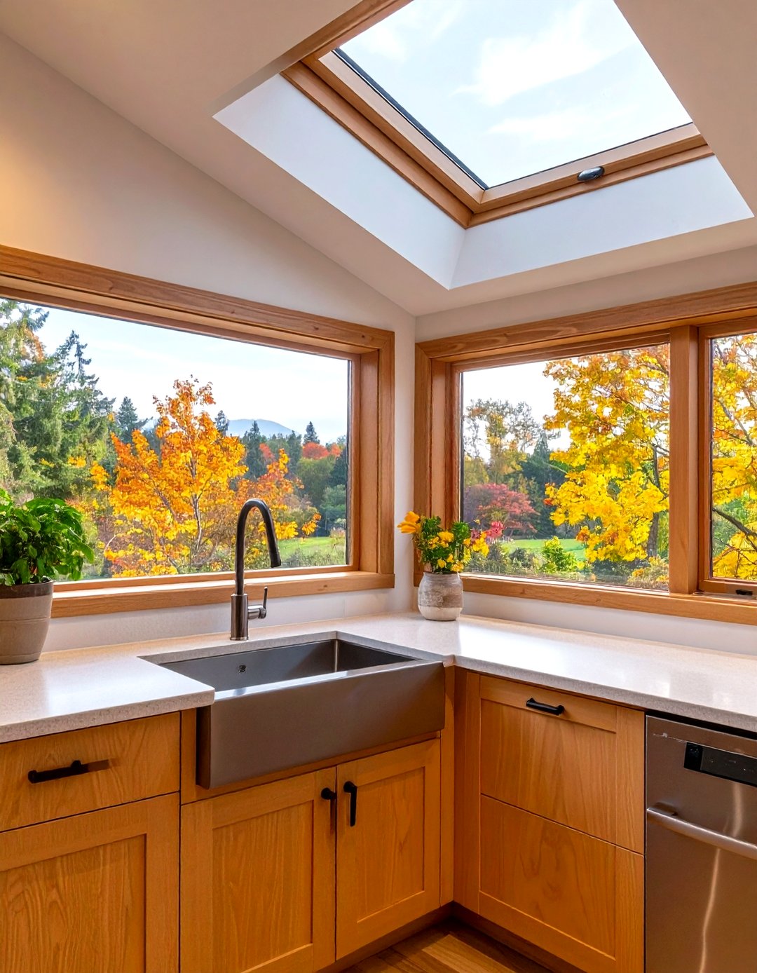 24 Kitchen Window Ideas Over Sink to Brighten Counters - Too Much Time