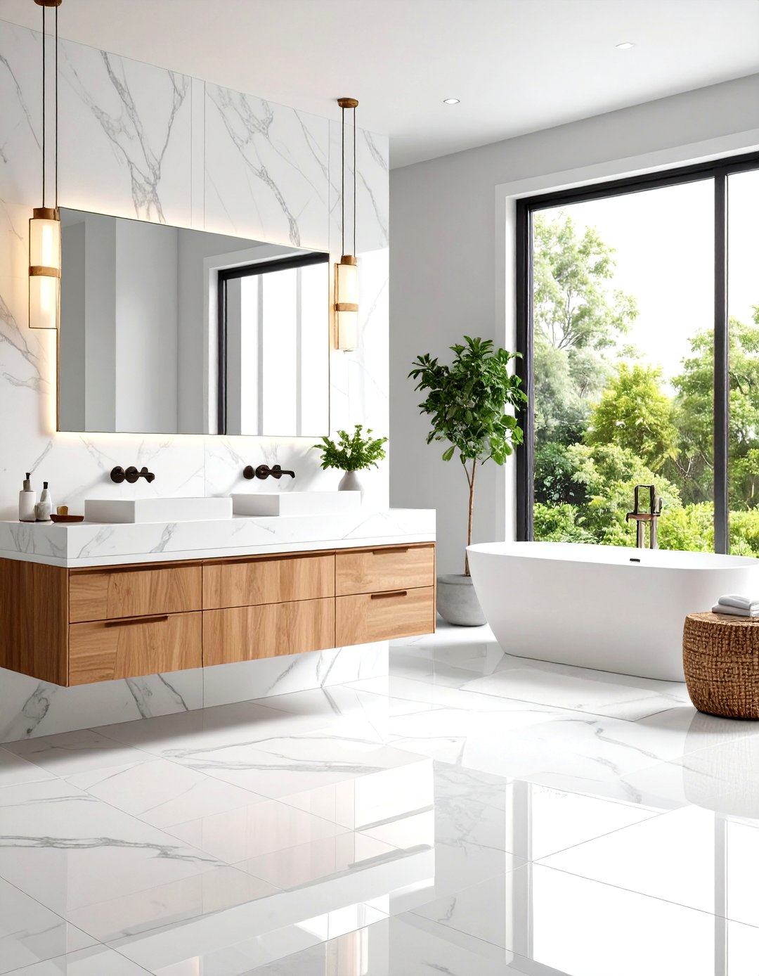 Image result for 24 Bathroom Backsplash Ideas to Suit Quick Updates - Too Much Time