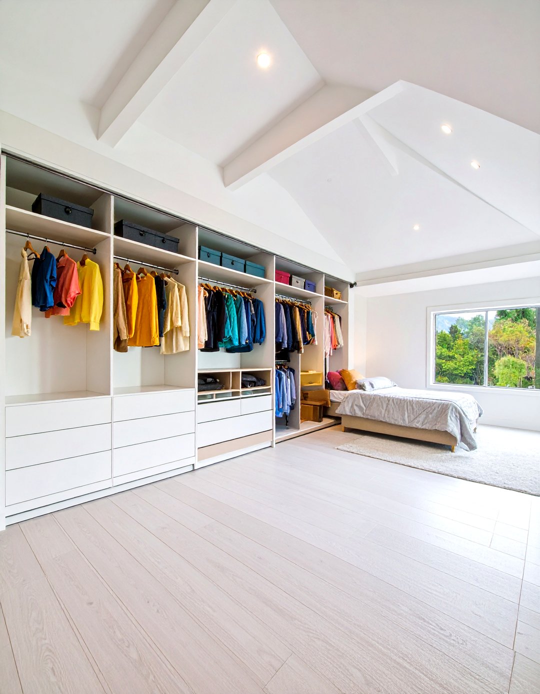 24 Sloped Ceiling Closet Ideas for Small Spaces At Home - Too Much Time