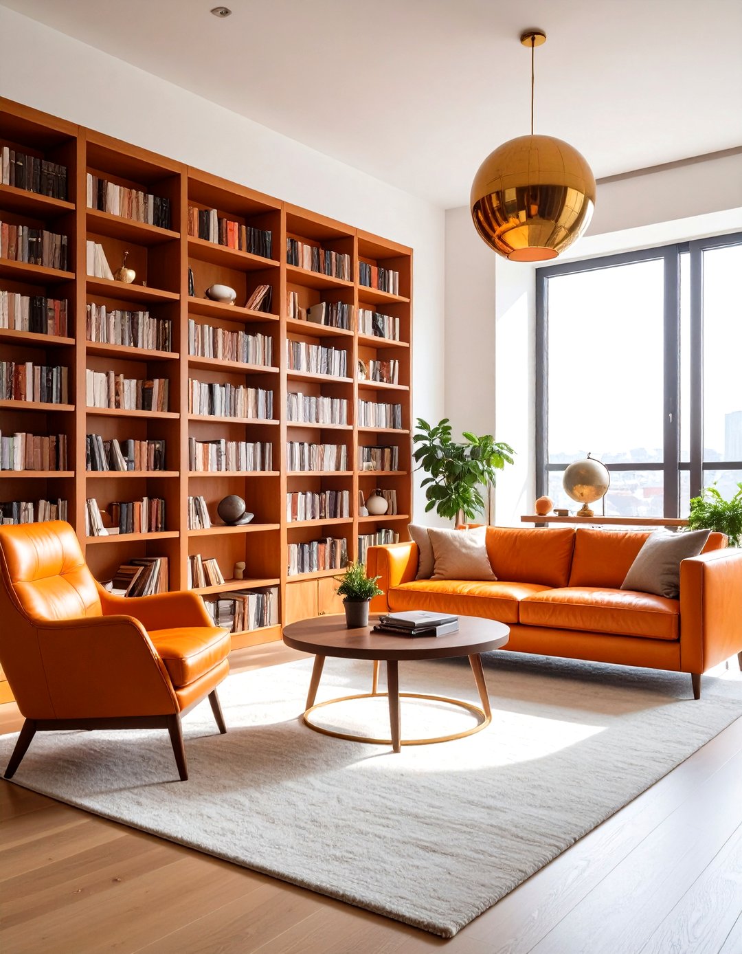24 Orange Accent Wall Ideas for Bold Color Schemes - Too Much Time