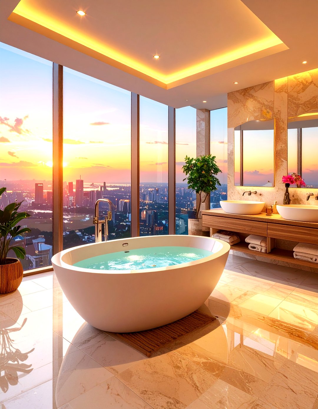 View of 25 Penthouse Design Ideas for Luxurious Urban Living