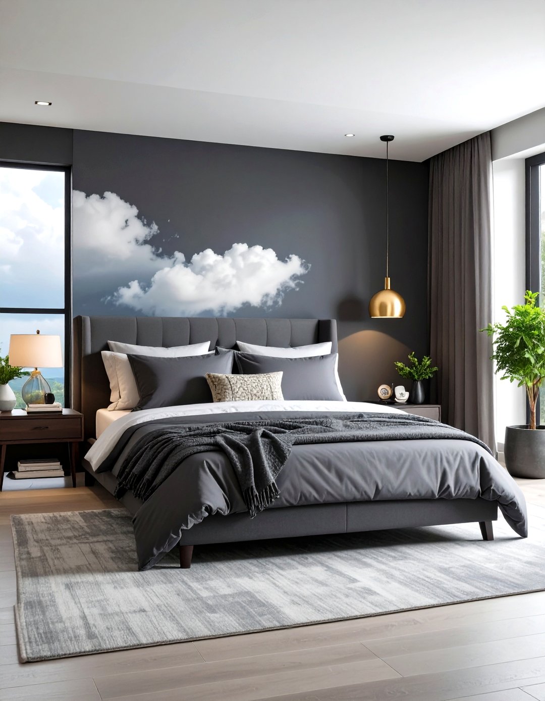 24 Cloud Themed Bedroom Ideas: Soft, Dreamy Interiors - Too Much Time