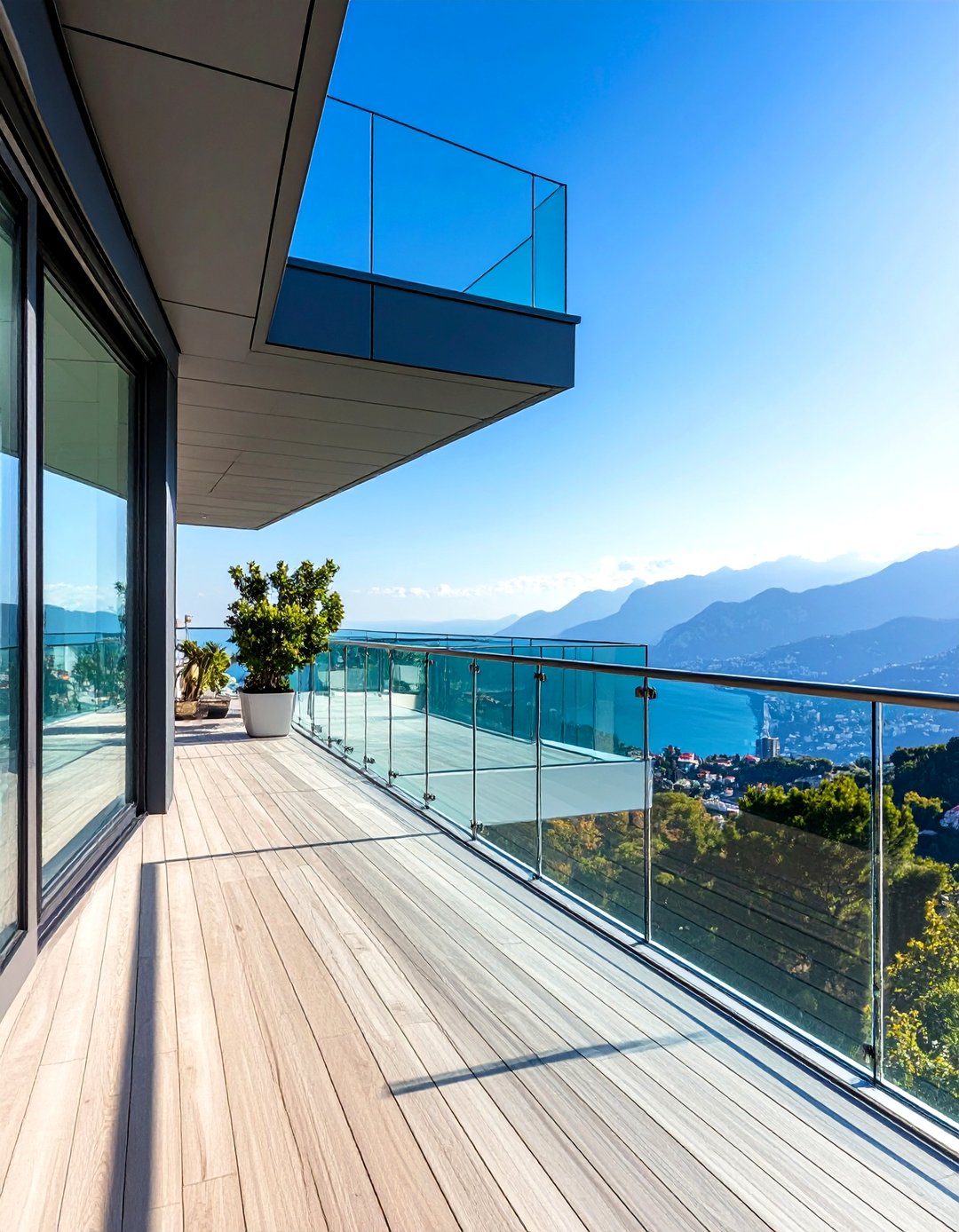 24 Glass Balcony Design Ideas: for Chic Outdoor Living - Too Much Time