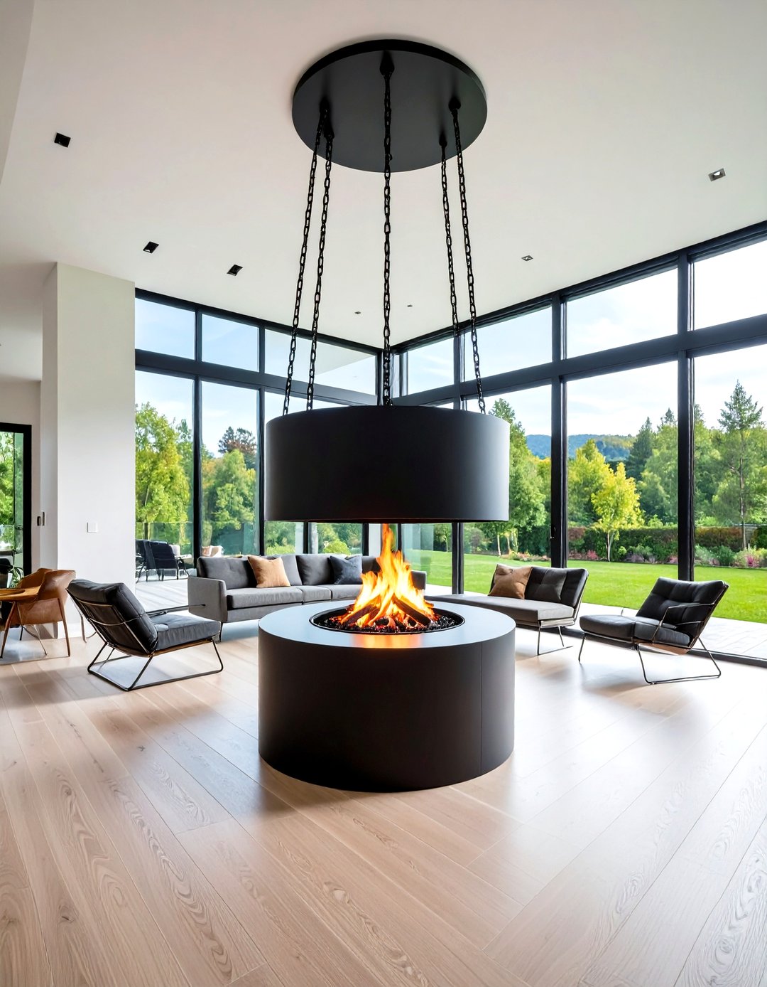 24 Scandinavian Fireplace Ideas: Cozy Centerpiece Ideas - Too Much Time