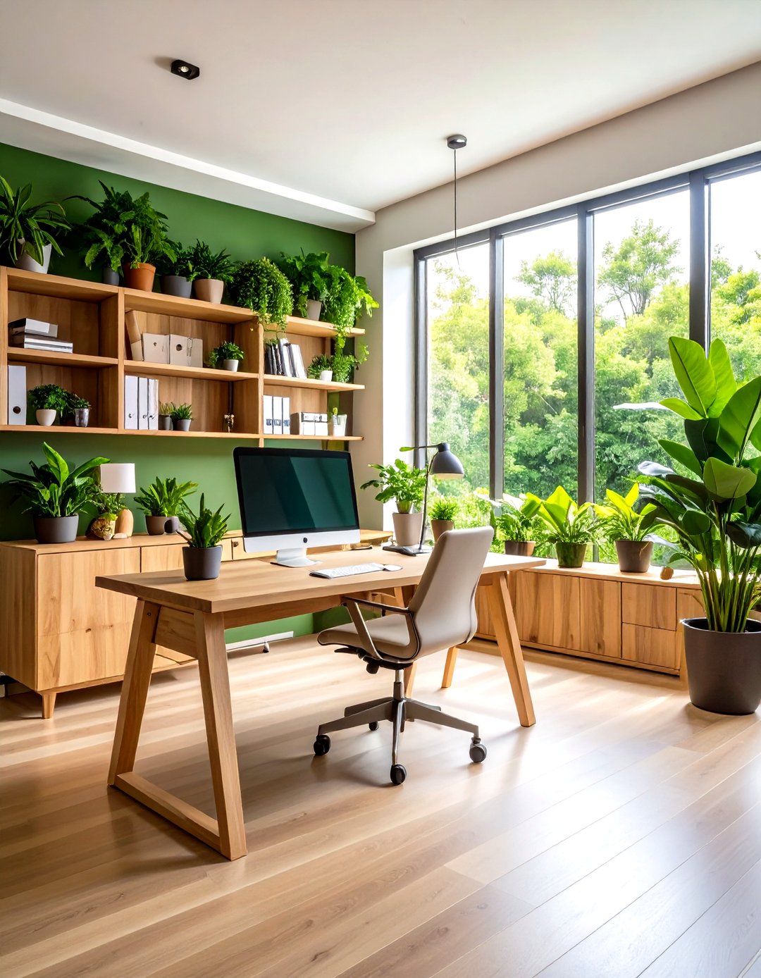 24 Home Office Decor Ideas for Sleek, Productive Spaces for Two - Too ...