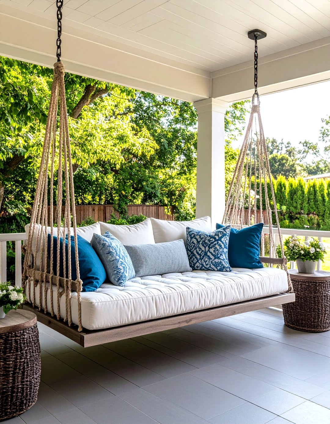 24 Farmhouse Patio Ideas for Cozy Outdoor Living Spaces - Too Much Time
