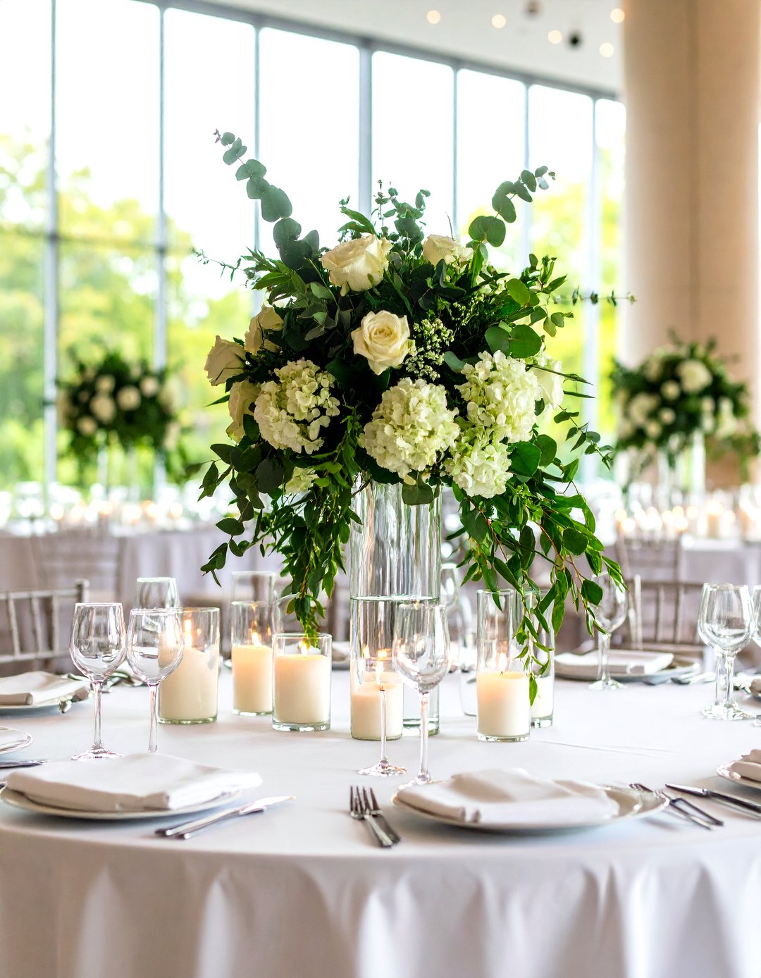 Enclave Eucalyptus Centerpiece
