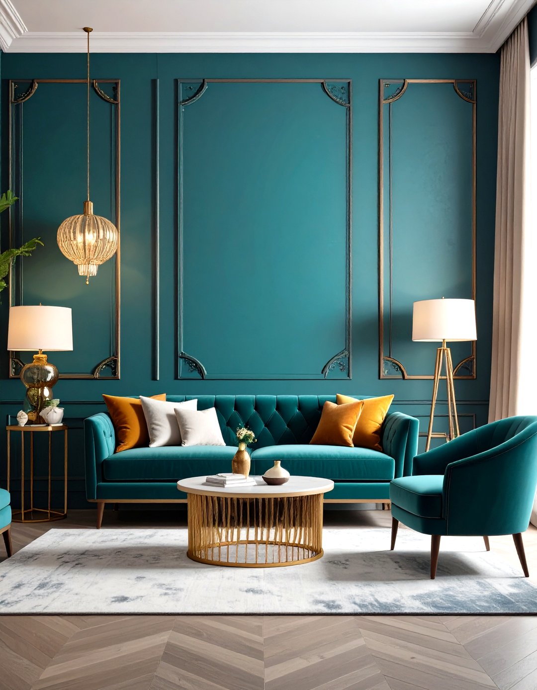 20 Accent Wall Ideas to Bring Life to a Boring Room | HGTV - Uplifting Textured Accent Wall Apartment Renovation