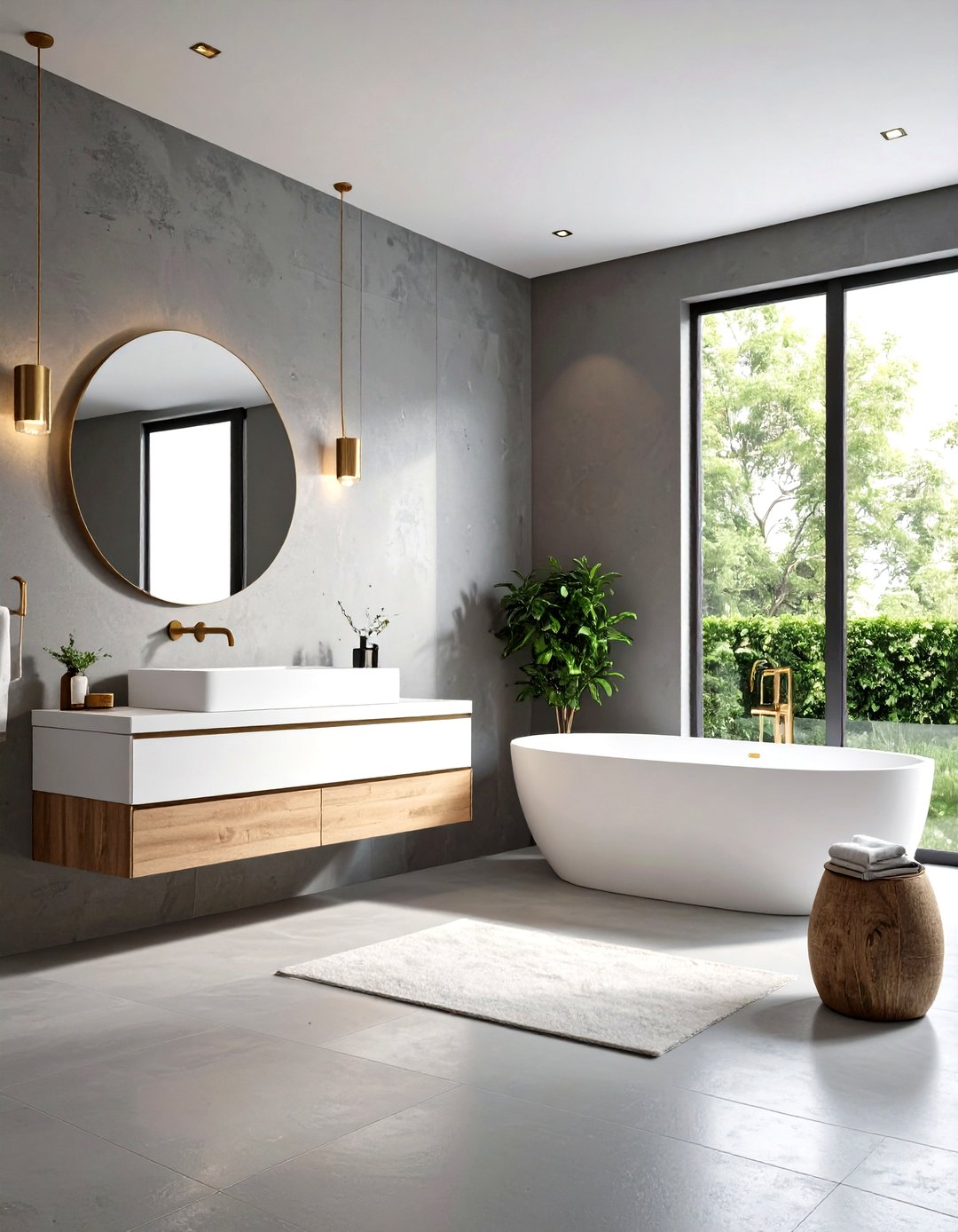 Gallery Detail: 24 Grey And White Bathroom Ideas Serene Spa Like Spaces