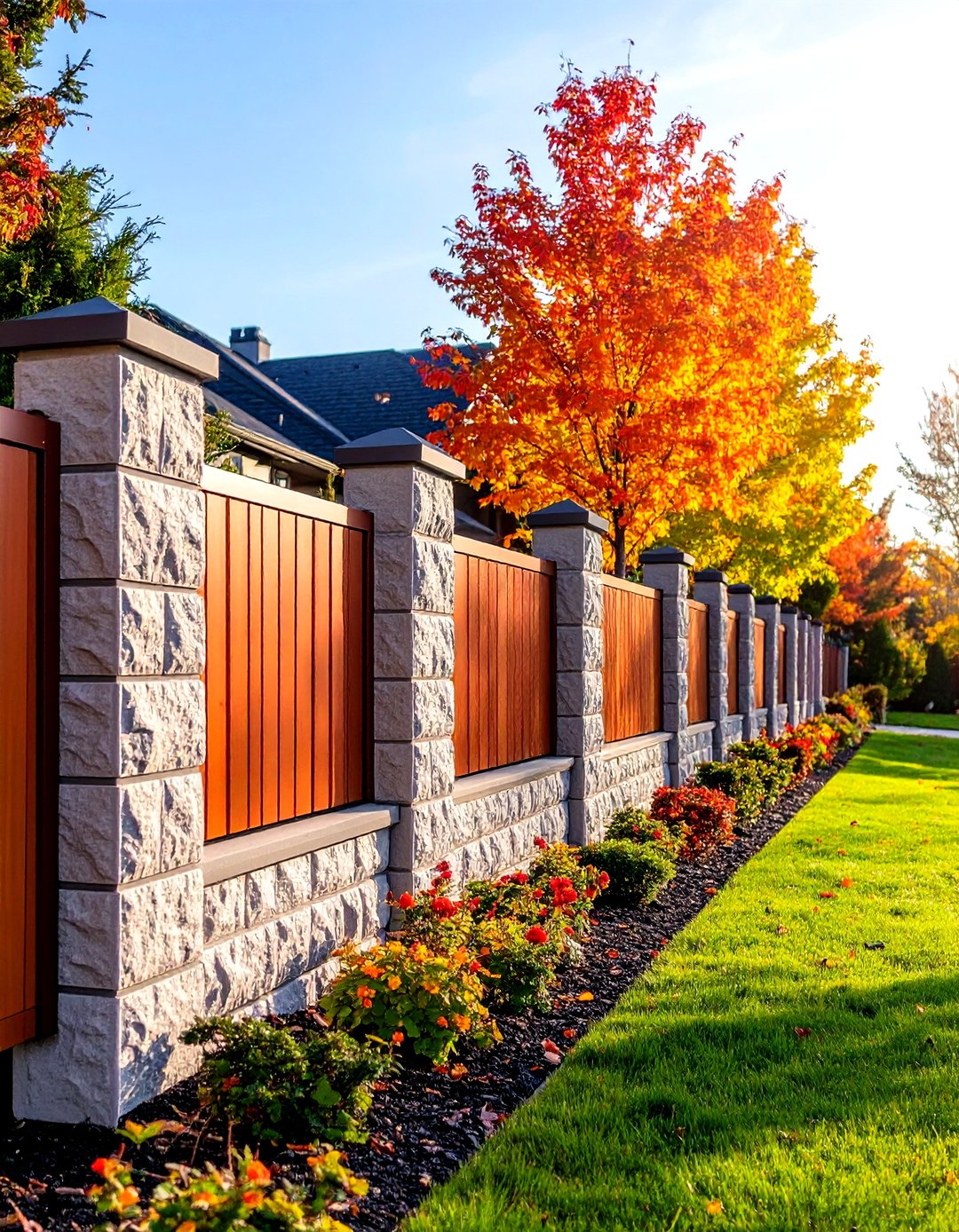 24 Cinder Block Fence Ideas: Sturdy, Decorative Walls Now - Too Much Time