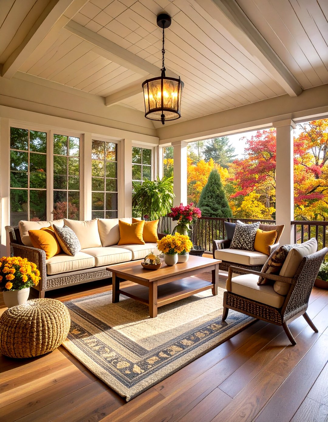 24 Three Season Porch Ideas - Inspiring Outdoor Spaces - Too Much Time