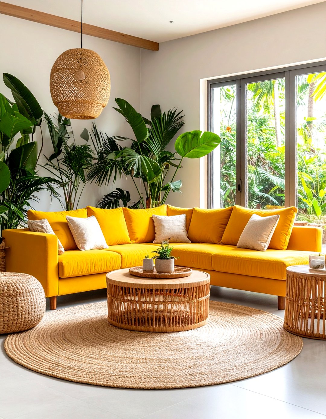 24 Yellow Couch Living Room Ideas to Brighten Spaces - Too Much Time