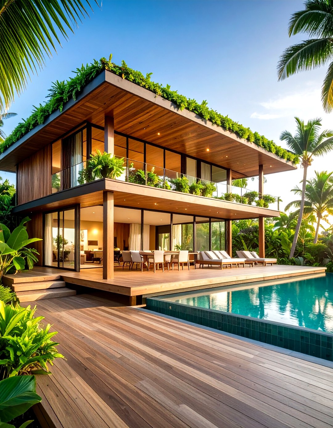 24 Houses with Green Roofs Ideas to Boost Curb Appeal - Too Much Time