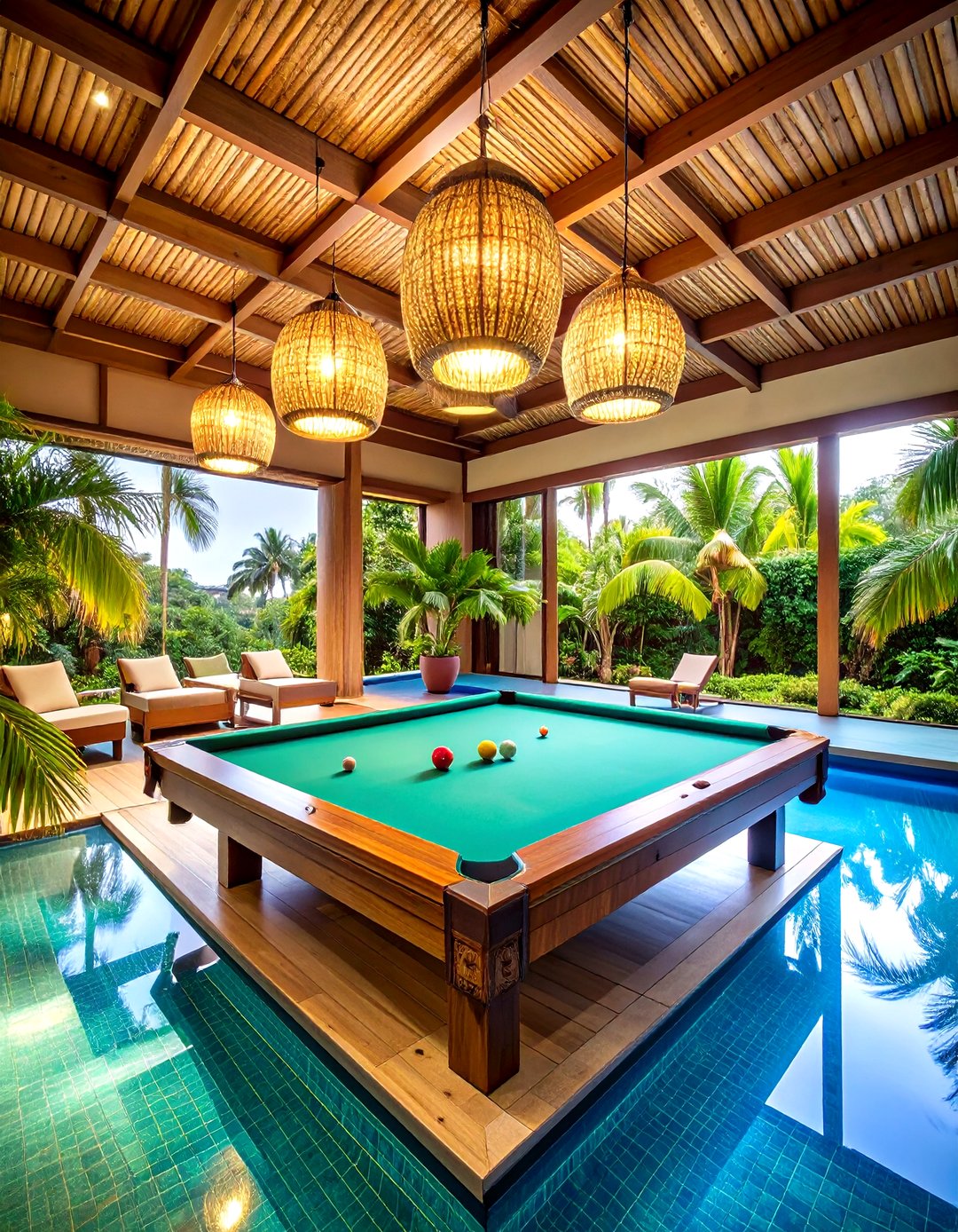 24 Pool Table Room Ideas to Elevate Game Night Decor - Too Much Time