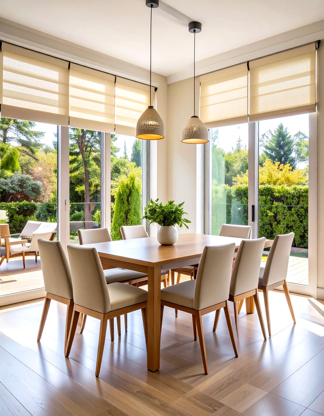 24 Dining Room Window Treatments for Light and Privacy - Too Much Time
