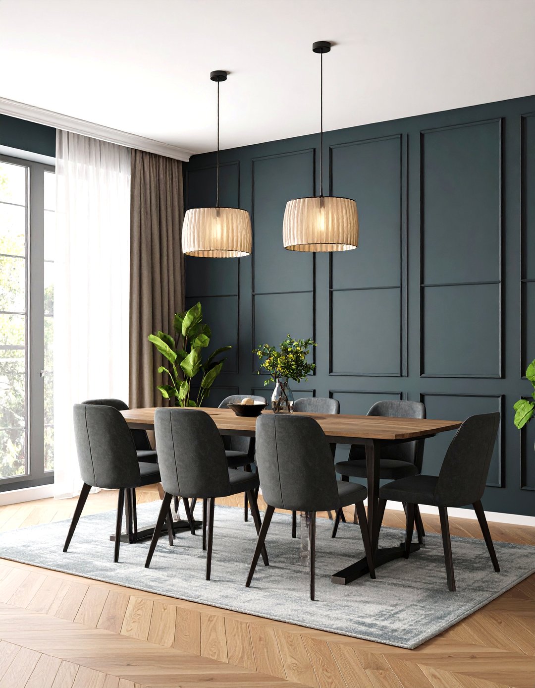 24 Dining Room Wall Paneling Ideas for Style and Depth - Too Much Time