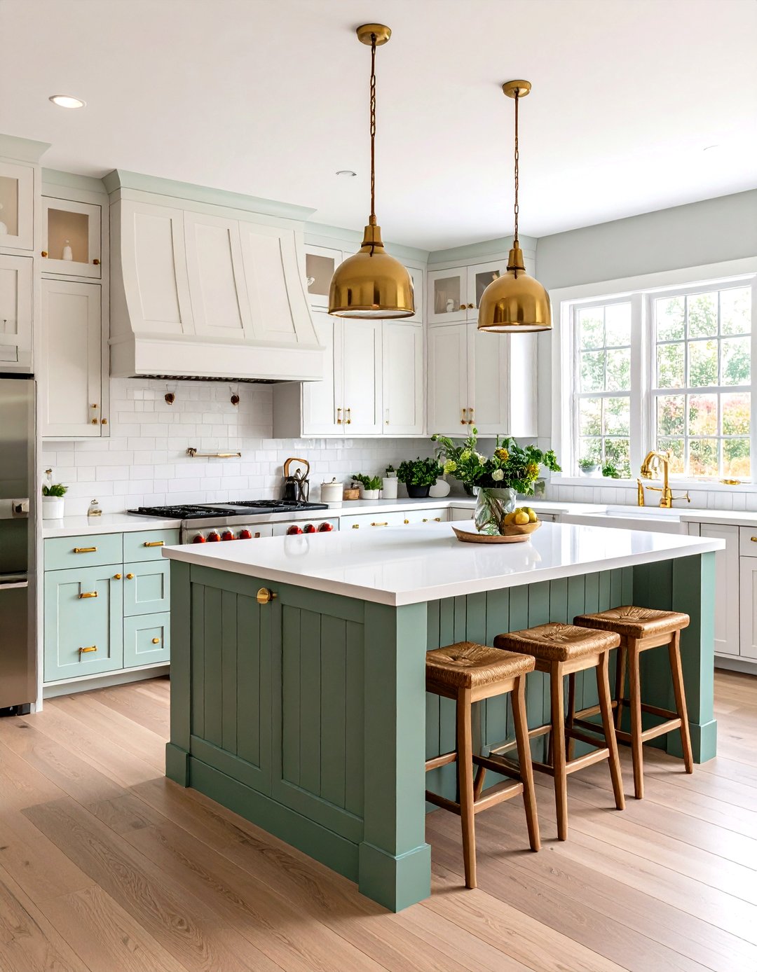 24 Kitchen Shiplap Ideas with Kitchen Island Ideas - Too Much Time