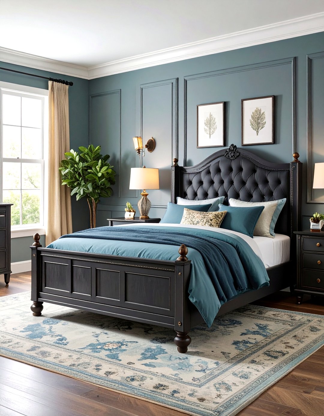 24 Charcoal Bedroom Ideas for Moody Comfort and Texture - Too Much Time