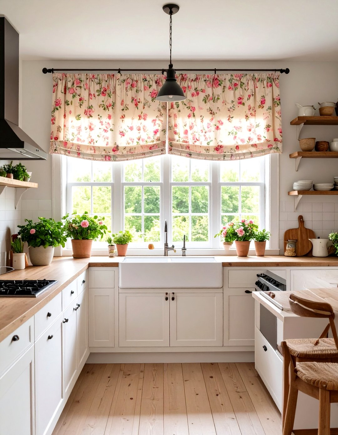 24 Kitchen Valance Ideas to Elevate Window Treatments - Too Much Time