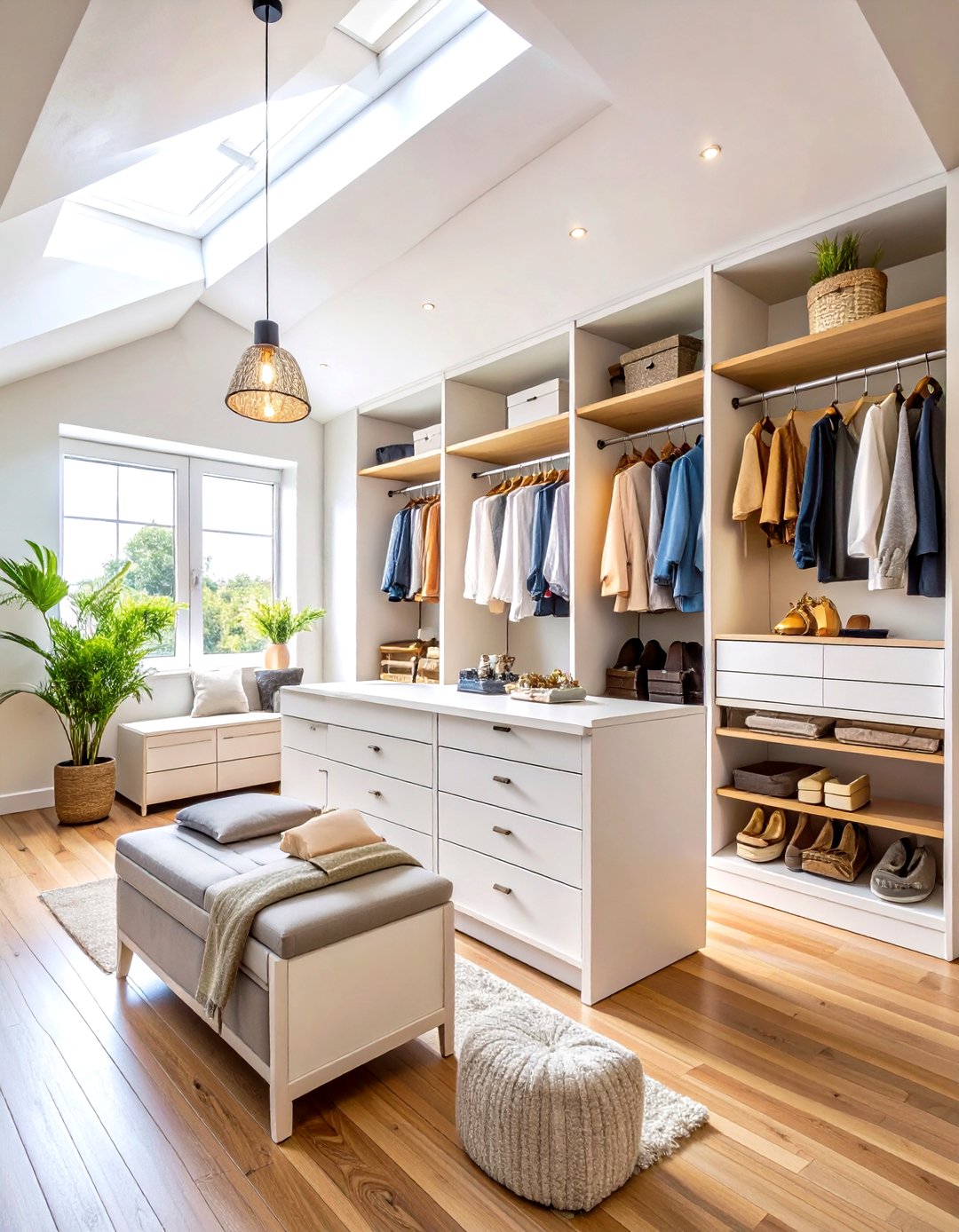 24 Sloped Ceiling Closet Ideas for Small Spaces At Home - Too Much Time