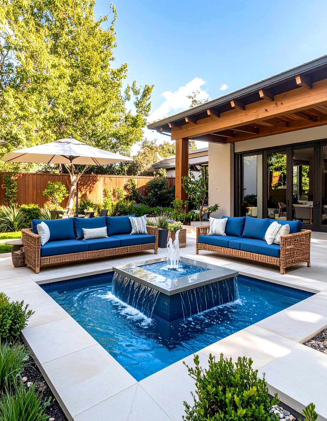24 Sunken Patio Ideas for Stylish Outdoor Upgrades - Too Much Time