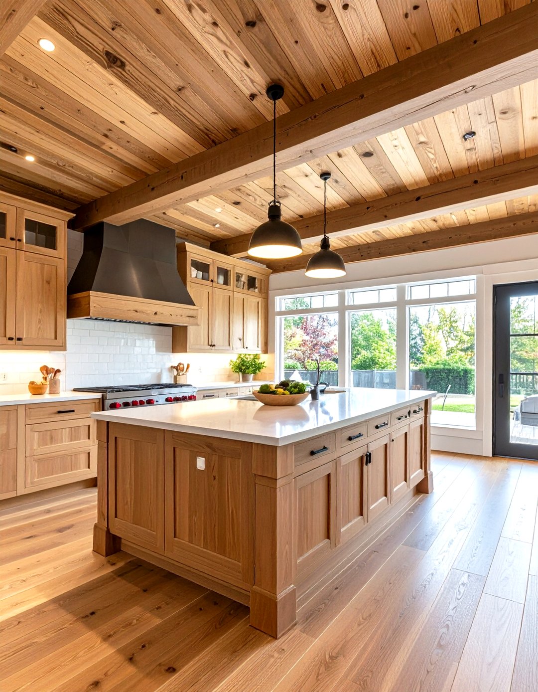 24 Kitchen Ceiling Ideas for a Cohesive Kitchen Look - Too Much Time