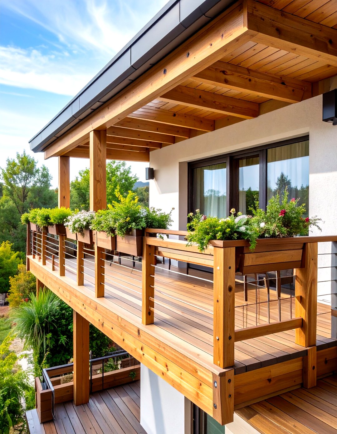 24 Cantilever Balcony Ideas to Maximize Small Outdoors - Too Much Time