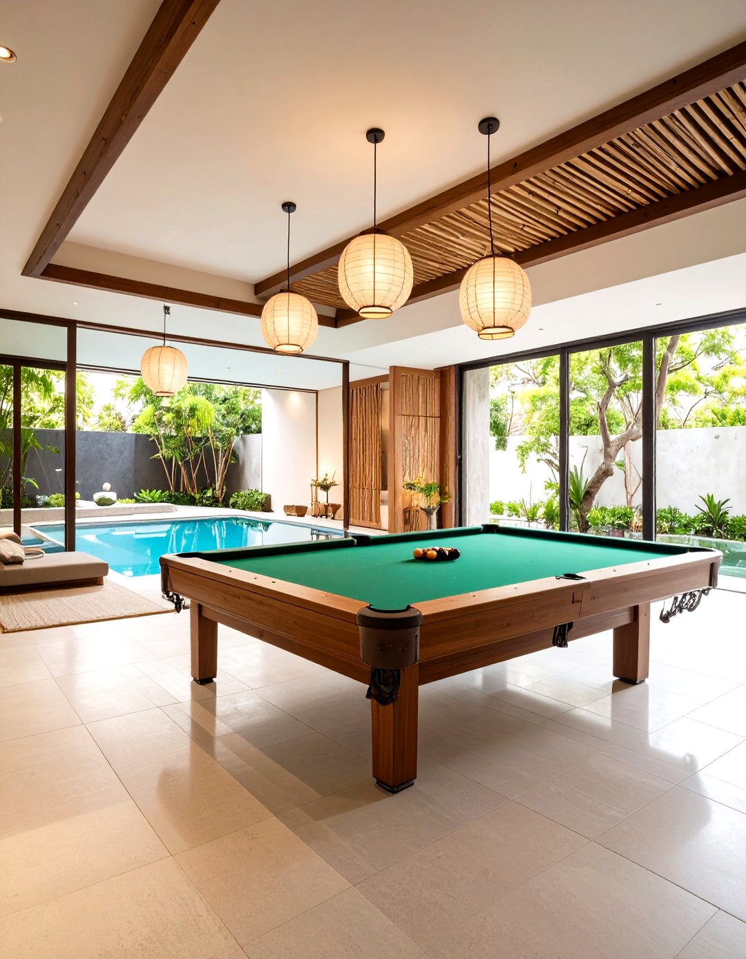 24 Pool Table Room Ideas to Elevate Game Night Decor - Too Much Time