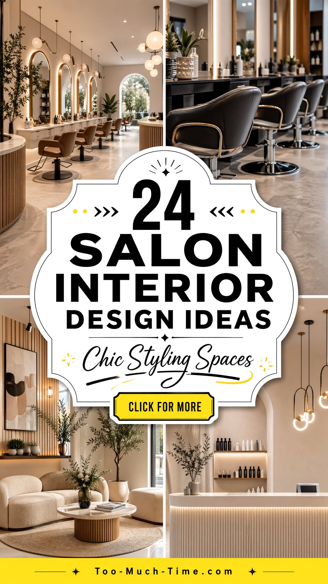 24 Salon Interior Design Ideas: Chic Living Styling - Too Much Time