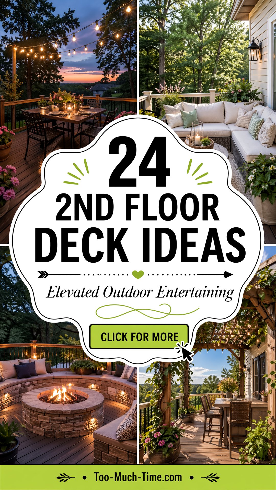 24 2nd Floor Deck Ideas for Outdoor Entertaining Spaces - Too Much Time