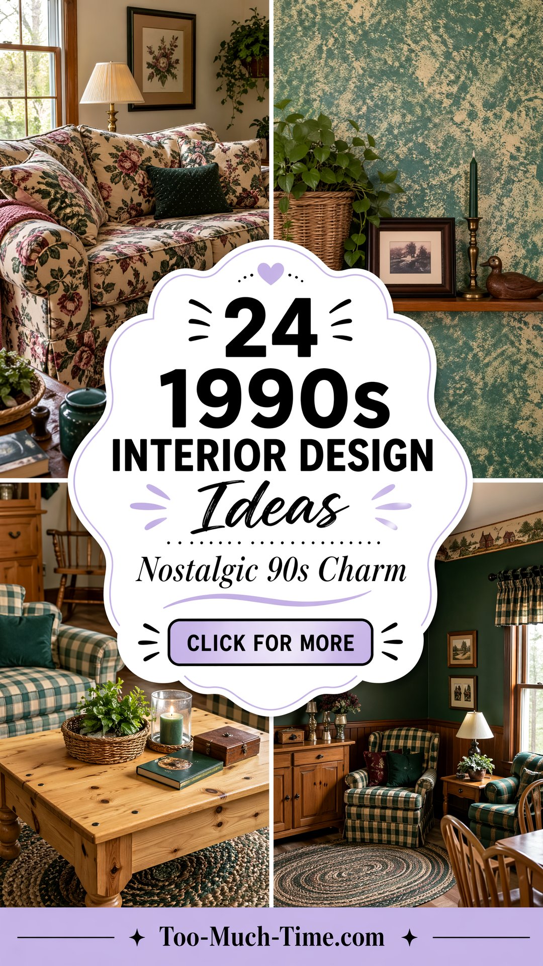 24 1990s Interior Design Ideas: Nostalgic Modern Fusion - Too Much Time
